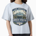 Los Angeles Stadium Exterior Baseball T-Shirt - Trendy Graphic for Adults - T-Shirt, Sweatshirt, Hoodie