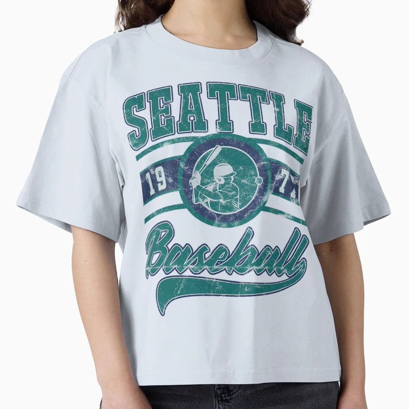 Seattle Baseball T-Shirt - Fun Novelty Design Men Women - T-Shirt, Sweatshirt, Hoodie