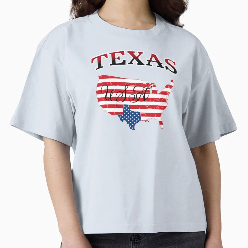 Texas Usa T-Shirt - Graphic Print Unisex - T-Shirt, Sweatshirt, Hoodie