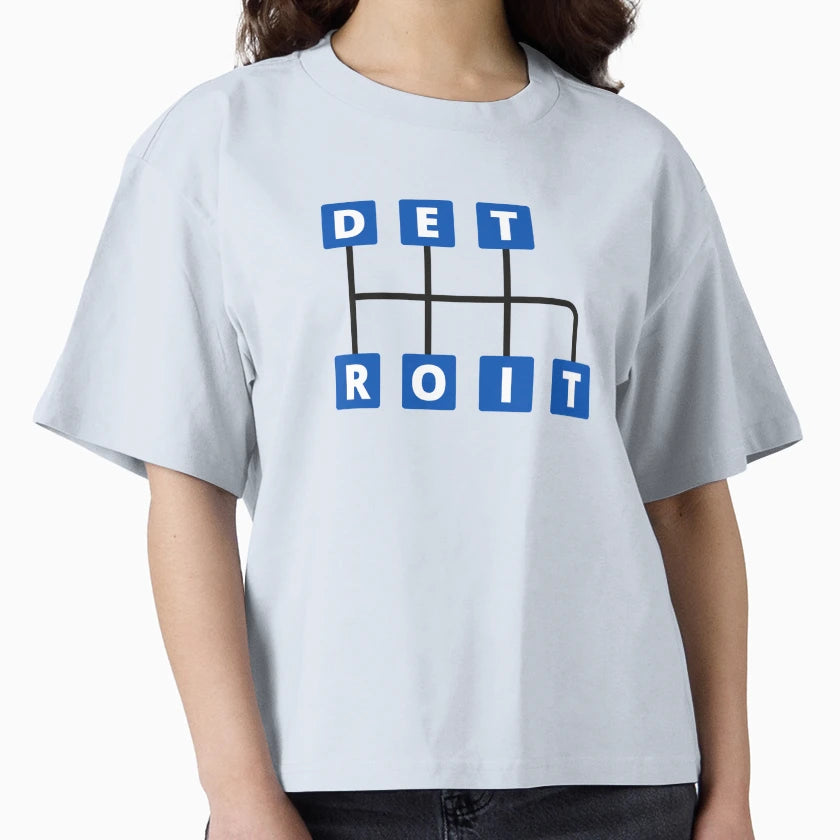 Detroit Transmission T-Shirt - Minimalist Print Unisex - T-Shirt, Sweatshirt, Hoodie