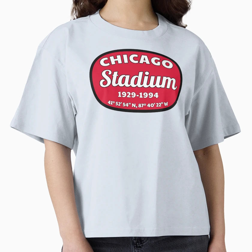 Tribute To Chicago Stadium T-Shirt - Graphic Print for Adults - T-Shirt, Sweatshirt, Hoodie