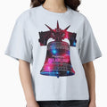 Philadelphia Grainy Liberty Bell Logo T-Shirt - Fun Novelty Design Unisex - T-Shirt, Sweatshirt, Hoodie
