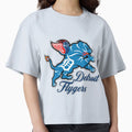 Ode To Detroit Flygers T-Shirt - Custom Art Print Unisex - T-Shirt, Sweatshirt, Hoodie