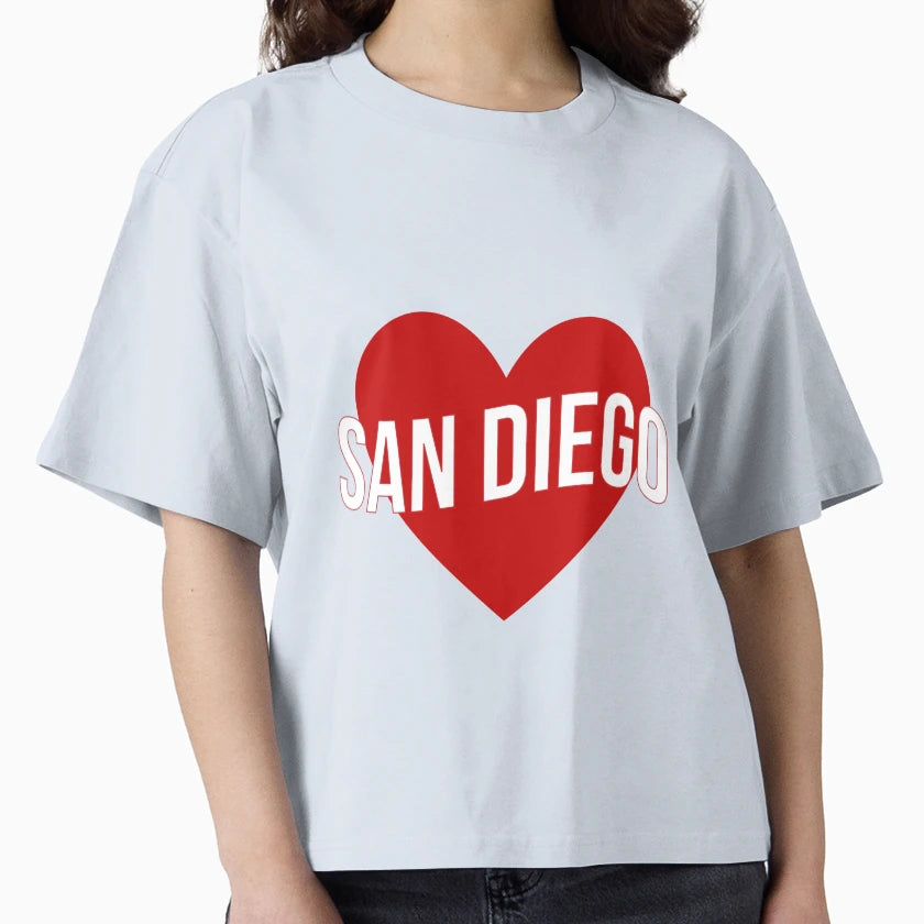 San Diego Heart T-Shirt - Fun Novelty Design Unisex - T-Shirt, Sweatshirt, Hoodie