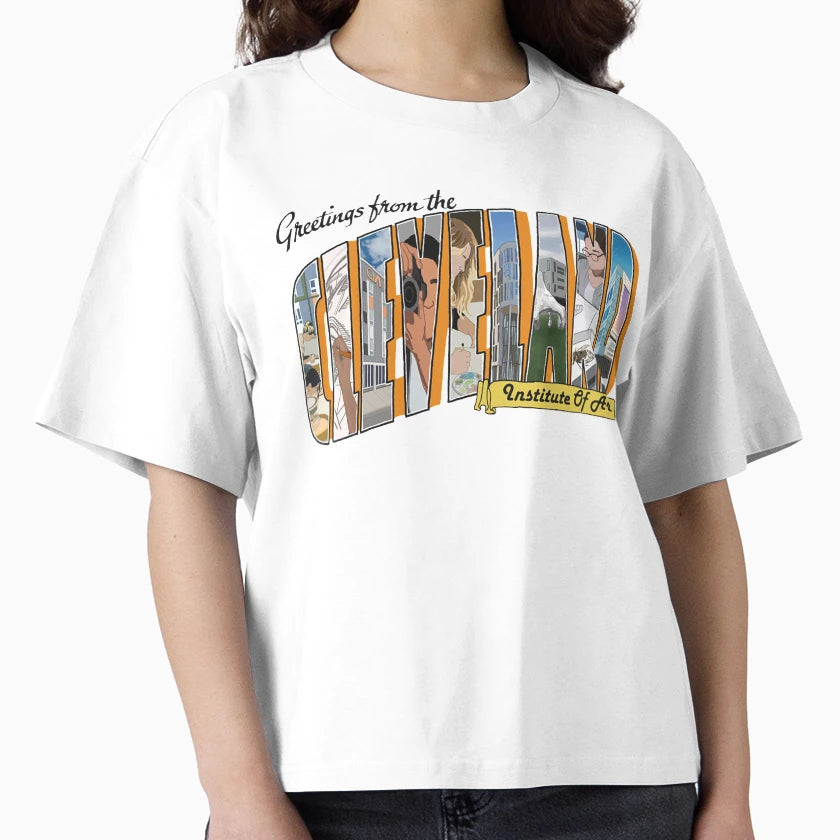 Greetings From Cleveland Institute Art T-Shirt - Fun Novelty Design Unisex - T-Shirt, Sweatshirt, Hoodie