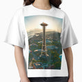 Seattle Usa City T-Shirt - Aesthetic Graphic Unisex - T-Shirt, Sweatshirt, Hoodie