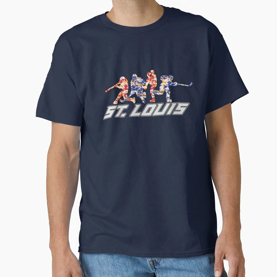 St Louis Sports T-Shirt - Graphic Print for Adults - T-Shirt, Sweatshirt, Hoodie