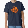 San Diego California Travel Decal Round T-Shirt - Unique Graphic Men Women - T-Shirt, Sweatshirt, Hoodie