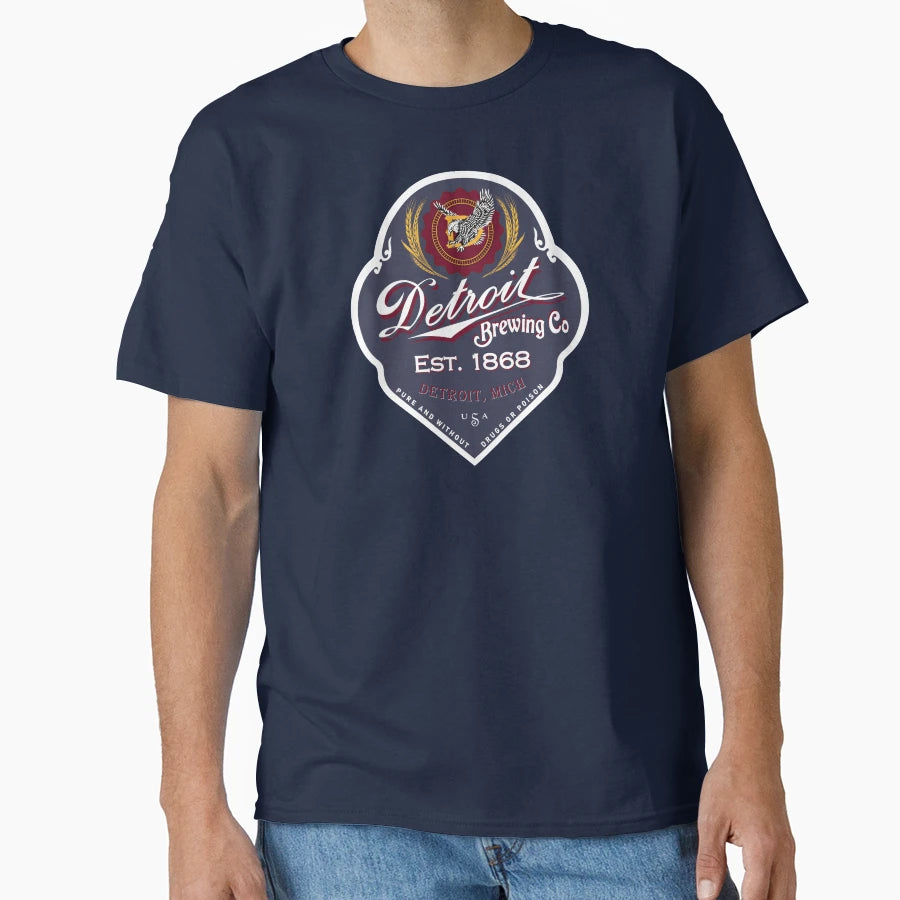 Detroit Brewing Company T-Shirt - Streetwear Style Men Women - T-Shirt, Sweatshirt, Hoodie