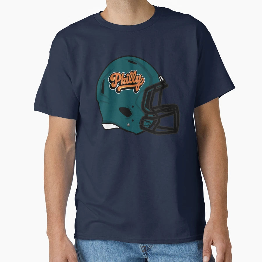 Philadelphia Pretzels Modern Helmet T-Shirt - Fun Novelty Design Unisex - T-Shirt, Sweatshirt, Hoodie