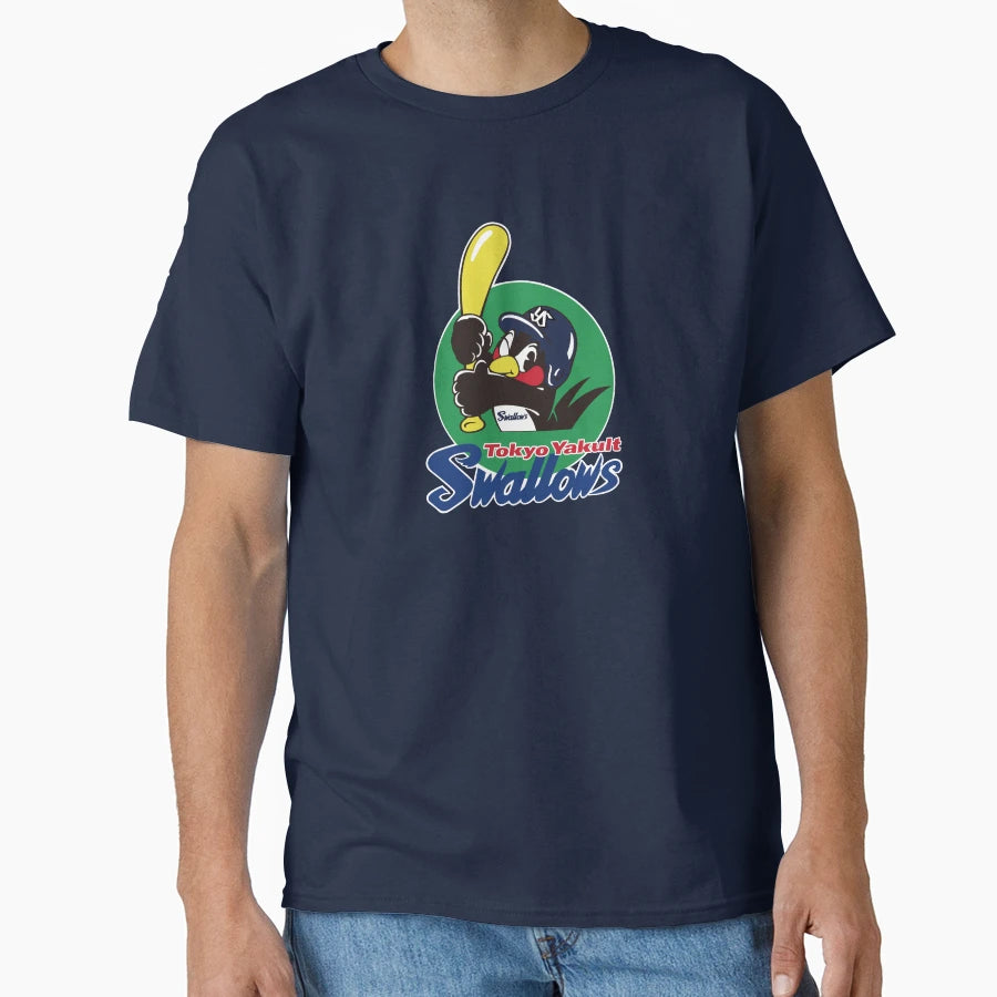 Tokyo Yakult Swallows Logo T-Shirt - Trendy Graphic Unisex - T-Shirt, Sweatshirt, Hoodie