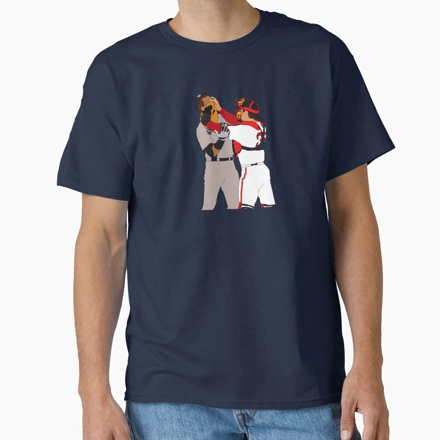 Jason Varitek Alex Rodriguez Brawl T-Shirt - Unique Graphic Unisex - T-Shirt, Sweatshirt, Hoodie