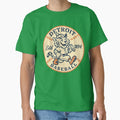 Detroit Baseball Cat Mascot T-Shirt - Streetwear Style for Adults - T-Shirt, Sweatshirt, Hoodie