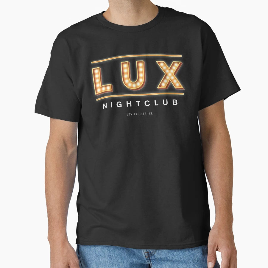 Lux Nightclub T-Shirt - Minimalist Print Men Women - T-Shirt, Sweatshirt, Hoodie