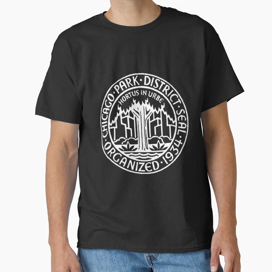 Chicago Park District Back T-Shirt - Casual Everyday Wear for Adults - T-Shirt, Sweatshirt, Hoodie