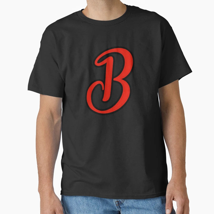 Initial Monogram B T-Shirt - Trendy Graphic Unisex - T-Shirt, Sweatshirt, Hoodie