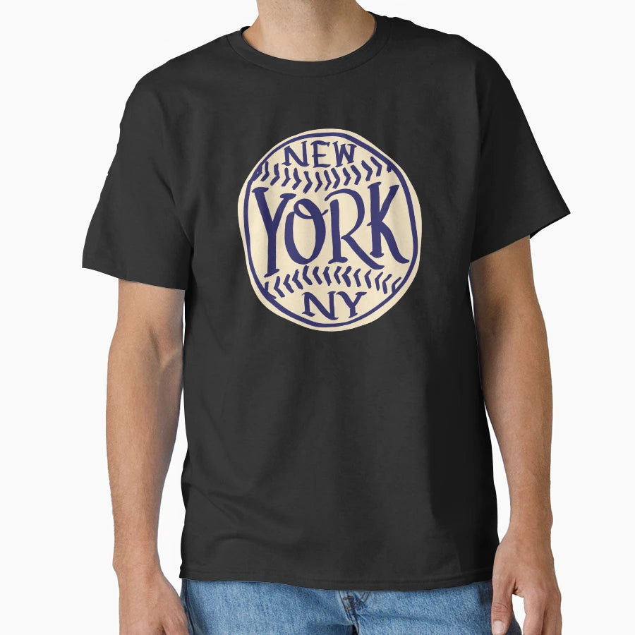 New York New York Hand Drawn T-Shirt - Fun Novelty Design for Adults - T-Shirt, Sweatshirt, Hoodie