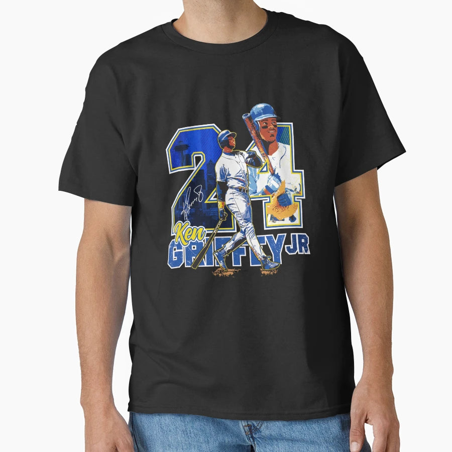 Ken Griffey Jr T-Shirt - Aesthetic Graphic Men Women - T-Shirt, Sweatshirt, Hoodie