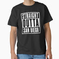 Straight Outta San Diego T-Shirt - Custom Art Print Unisex - T-Shirt, Sweatshirt, Hoodie