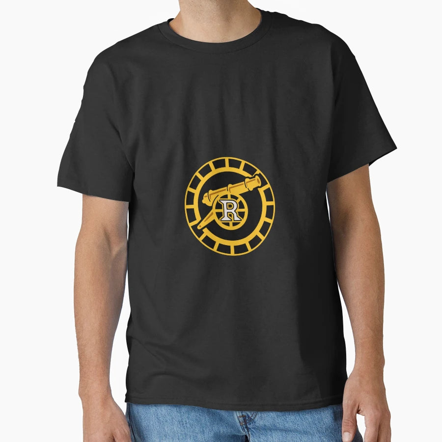 Boston Raiders Team Logo Black Background T-Shirt - Custom Art Print Unisex - T-Shirt, Sweatshirt, Hoodie