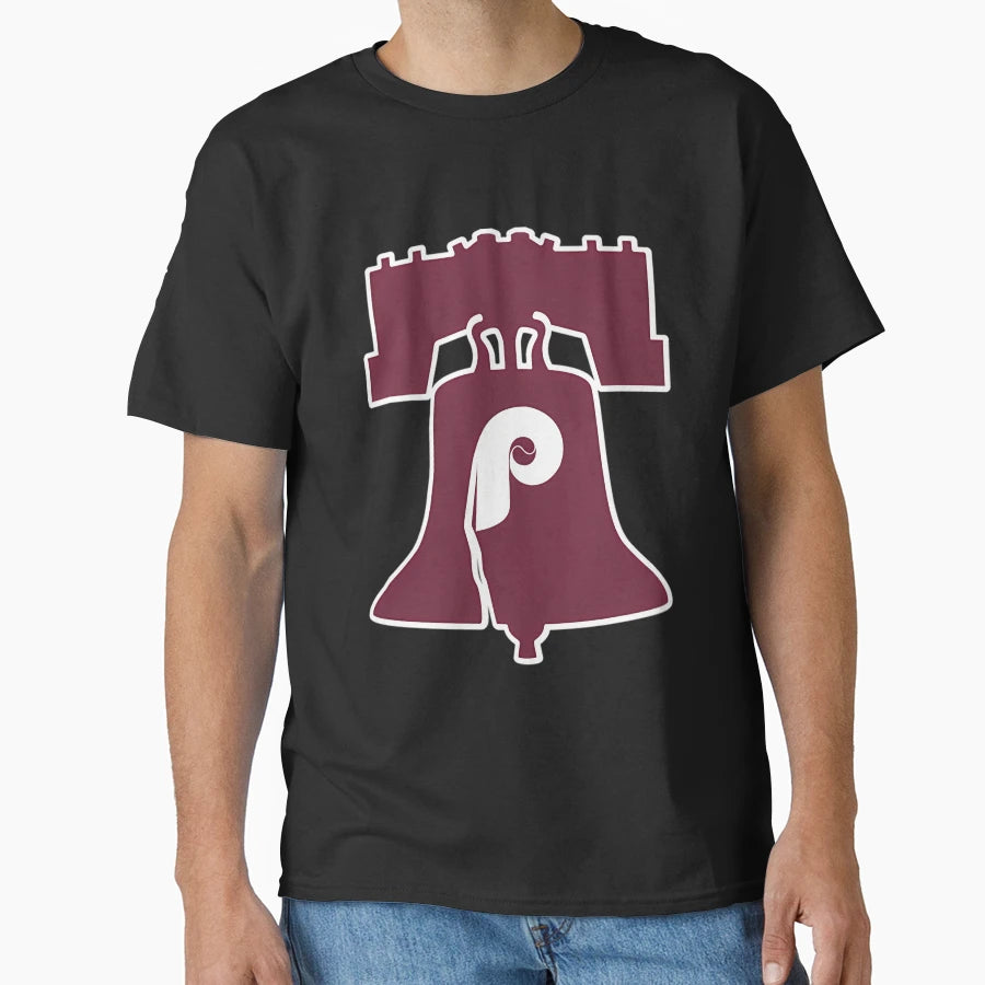 Philadelphia Baseball Liberty Bell T-Shirt - Fun Novelty Design for Adults - T-Shirt, Sweatshirt, Hoodie