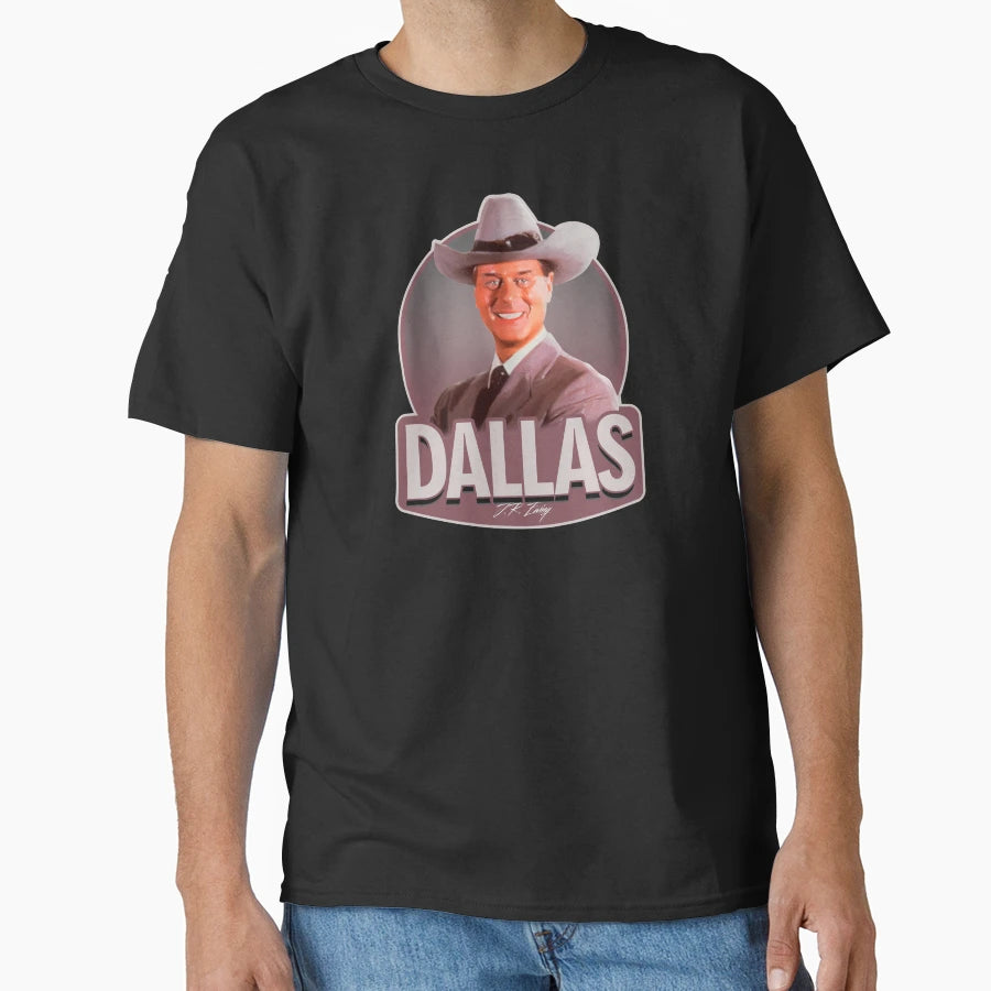 Dallas Jr Ewing T-Shirt - Trendy Graphic Men Women - T-Shirt, Sweatshirt, Hoodie