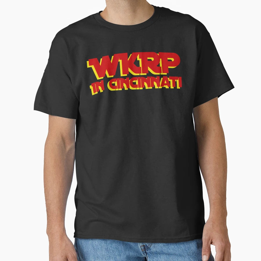 Wkrp Cincinnati T-Shirt - Aesthetic Graphic for Adults - T-Shirt, Sweatshirt, Hoodie