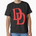 Daredevil Logo T-Shirt - Custom Art Print Men Women - T-Shirt, Sweatshirt, Hoodie