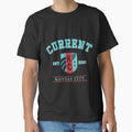 Kansas City Current Nwsl Logo T-Shirt - Custom Art Print Men Women - T-Shirt, Sweatshirt, Hoodie