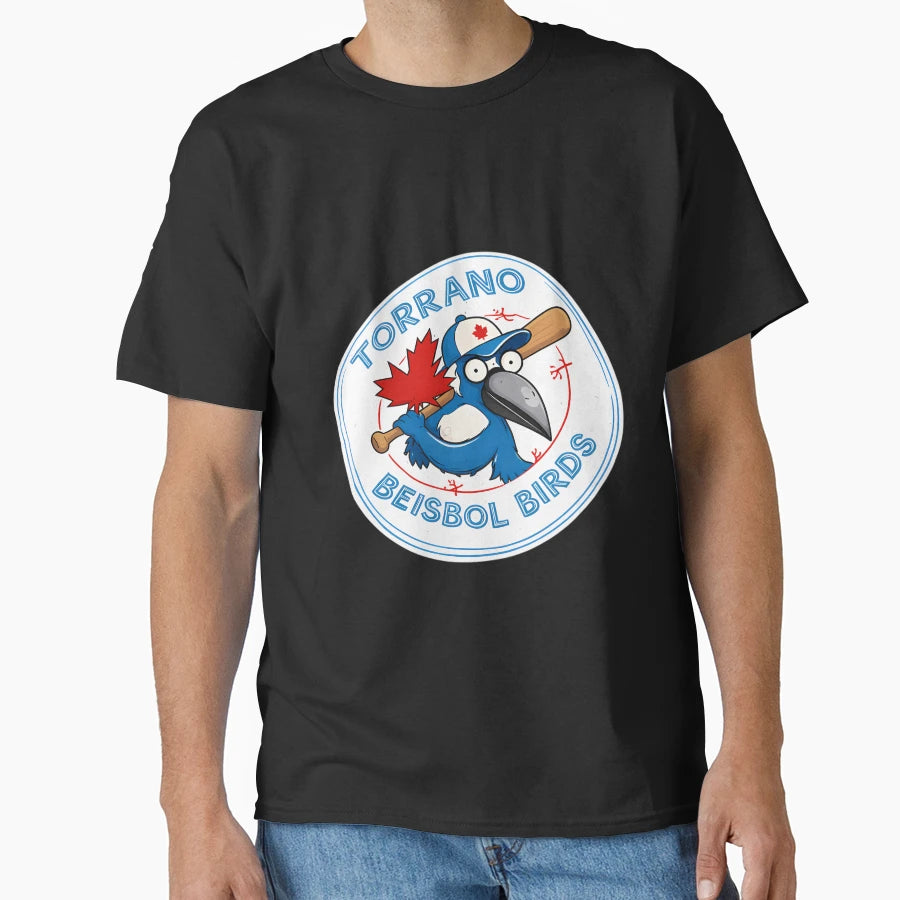 Toronto Torrano Beisbol Birds Logo T-Shirt - Custom Art Print Men Women - T-Shirt, Sweatshirt, Hoodie