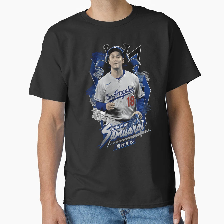 Spirit Samurai Yoshinobu Yamamoto T-Shirt - Trendy Graphic for Adults - T-Shirt, Sweatshirt, Hoodie
