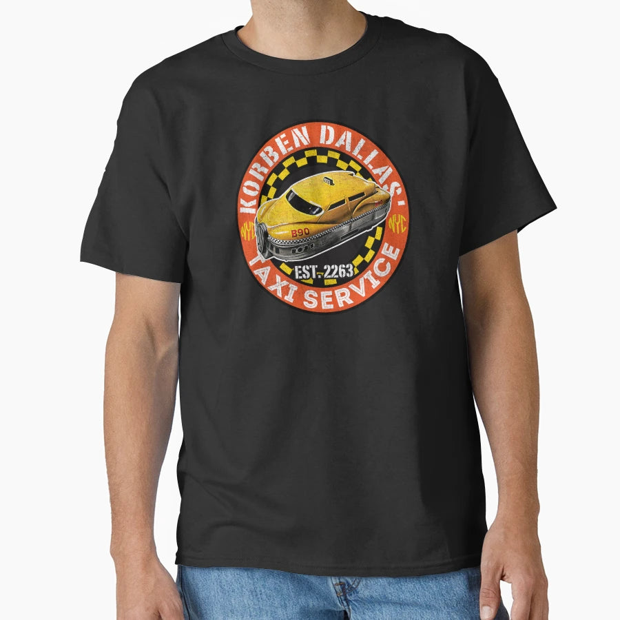Korben Dallas Taxi Service T-Shirt - Custom Art Print for Adults - T-Shirt, Sweatshirt, Hoodie