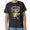 Lets Go Bananas Funny Baseball T-Shirt - Streetwear Style Unisex - T-Shirt, Sweatshirt, Hoodie