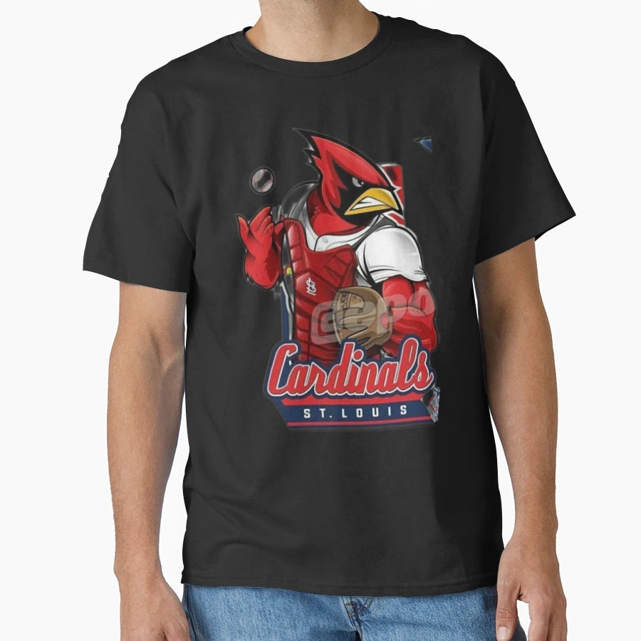 Art St Louis Cardinals T-Shirt - Minimalist Print Unisex - T-Shirt, Sweatshirt, Hoodie