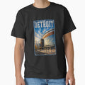 Detroit Gridiron Shrine T-Shirt - Trendy Graphic for Adults - T-Shirt, Sweatshirt, Hoodie