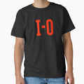 Scarlet Half I O O H I O Ohio T-Shirt - Novelty Apparel Unisex - T-Shirt, Sweatshirt, Hoodie