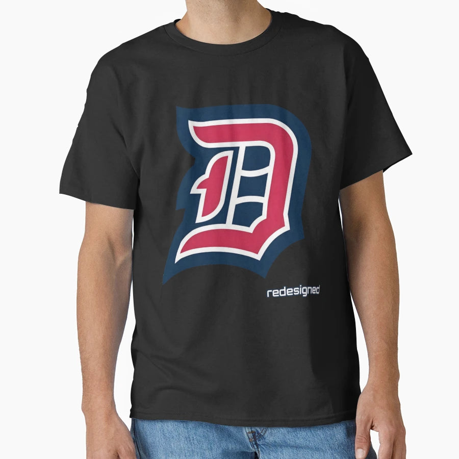 Gothic Initial D Emblem T-Shirt - Casual Everyday Wear Unisex - T-Shirt, Sweatshirt, Hoodie