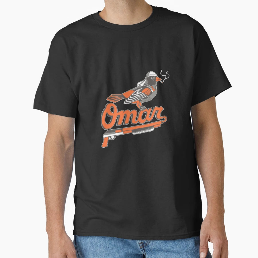 Omar Wire Baltimore Oriole T-Shirt - Streetwear Style Unisex - T-Shirt, Sweatshirt, Hoodie