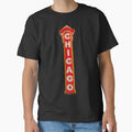 Chicago Theater Sign T-Shirt - Graphic Print Unisex - T-Shirt, Sweatshirt, Hoodie