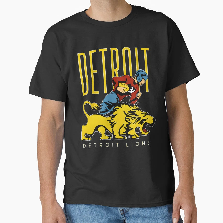 Detroit Lions T-Shirt - Unique Graphic for Adults - T-Shirt, Sweatshirt, Hoodie