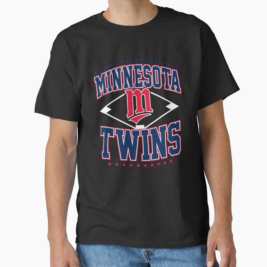 Minnesota Twins Major League T-Shirt - Aesthetic Graphic for Adults - T-Shirt, Sweatshirt, Hoodie