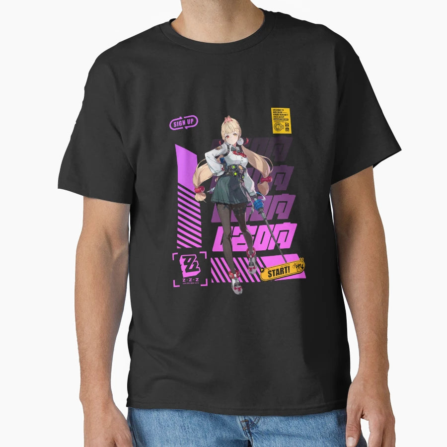 Alice Zenless Zone Zero T-Shirt - Graphic Print Men Women - T-Shirt, Sweatshirt, Hoodie