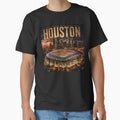 Houston Stadium Texas Cinematic Stadium T-Shirt - Aesthetic Graphic Unisex - T-Shirt, Sweatshirt, Hoodie