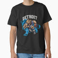 Detroit Football T-Shirt - Novelty Apparel Unisex - T-Shirt, Sweatshirt, Hoodie
