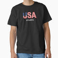 Atlanta Usa Flag T-Shirt - Custom Art Print for Adults - T-Shirt, Sweatshirt, Hoodie
