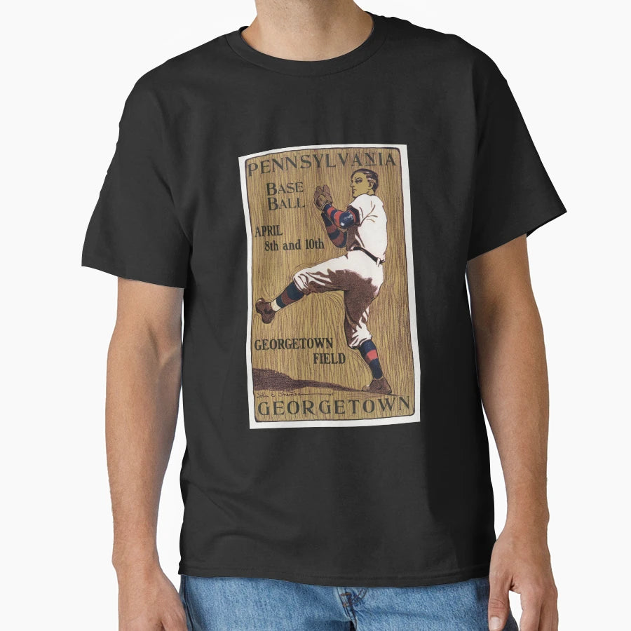 1905 Pennsylvania Vs Georgetown T-Shirt - Aesthetic Graphic for Adults - T-Shirt, Sweatshirt, Hoodie