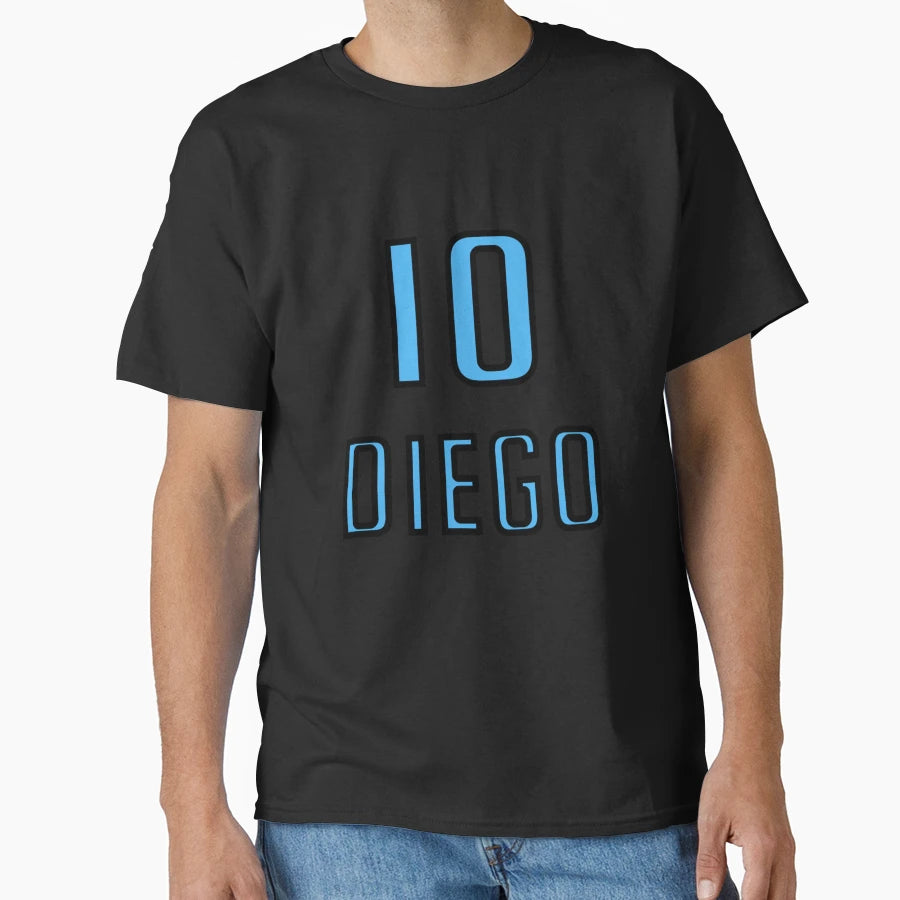 Legends Argentina Diego 10 T-Shirt - Novelty Apparel for Adults - T-Shirt, Sweatshirt, Hoodie