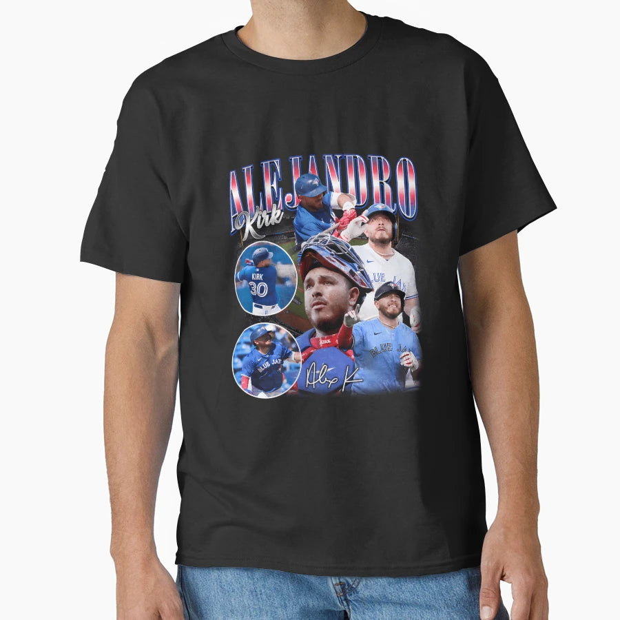 Alejandro Kirk Signature Bootleg T-Shirt - Unique Graphic Unisex - T-Shirt, Sweatshirt, Hoodie
