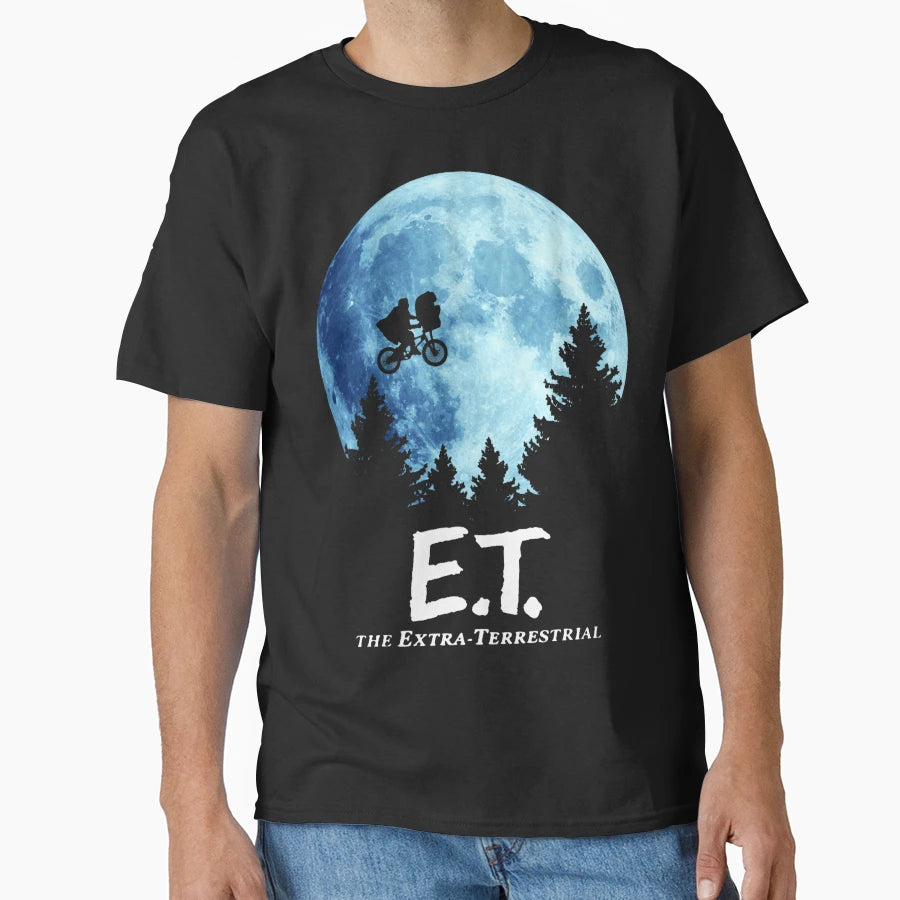 Et Extra Terrestrial Moon T-Shirt - Fun Novelty Design Men Women - T-Shirt, Sweatshirt, Hoodie