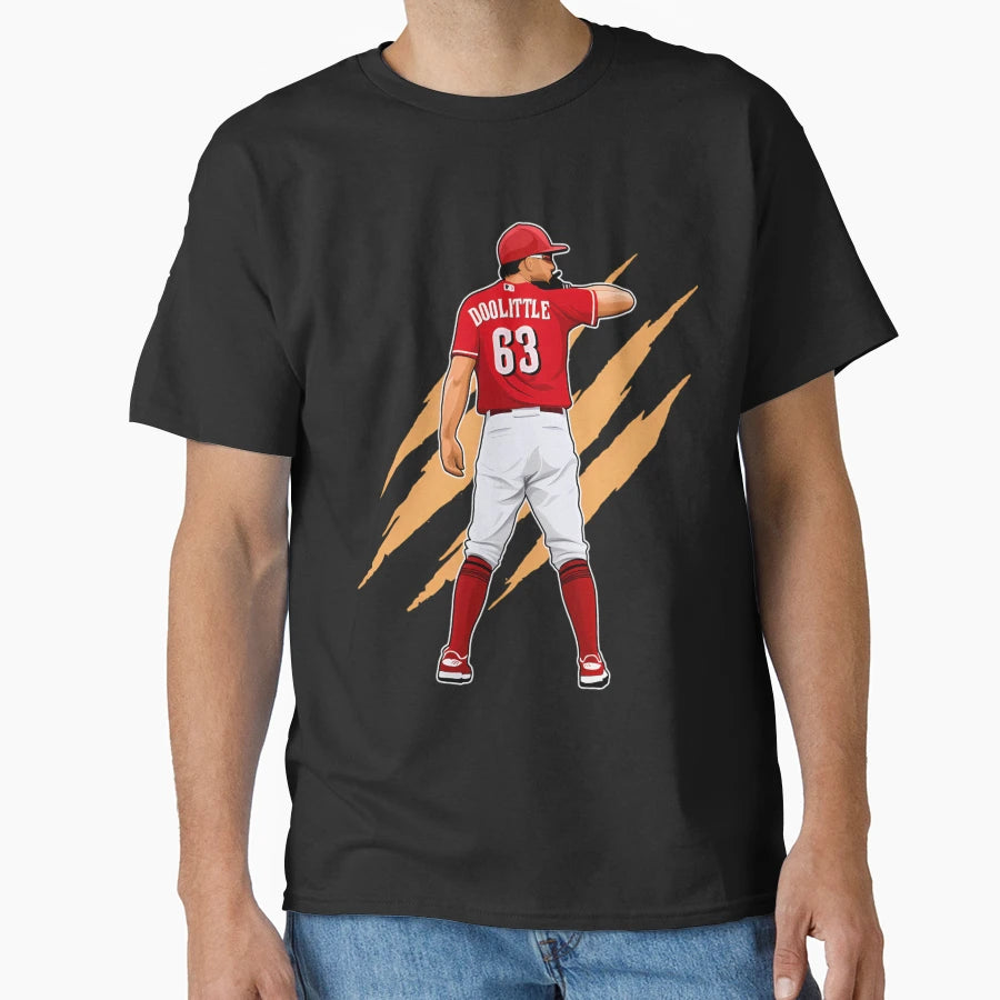Sean Doolittle Signature Pitches 63 T-Shirt - Trendy Graphic for Adults - T-Shirt, Sweatshirt, Hoodie